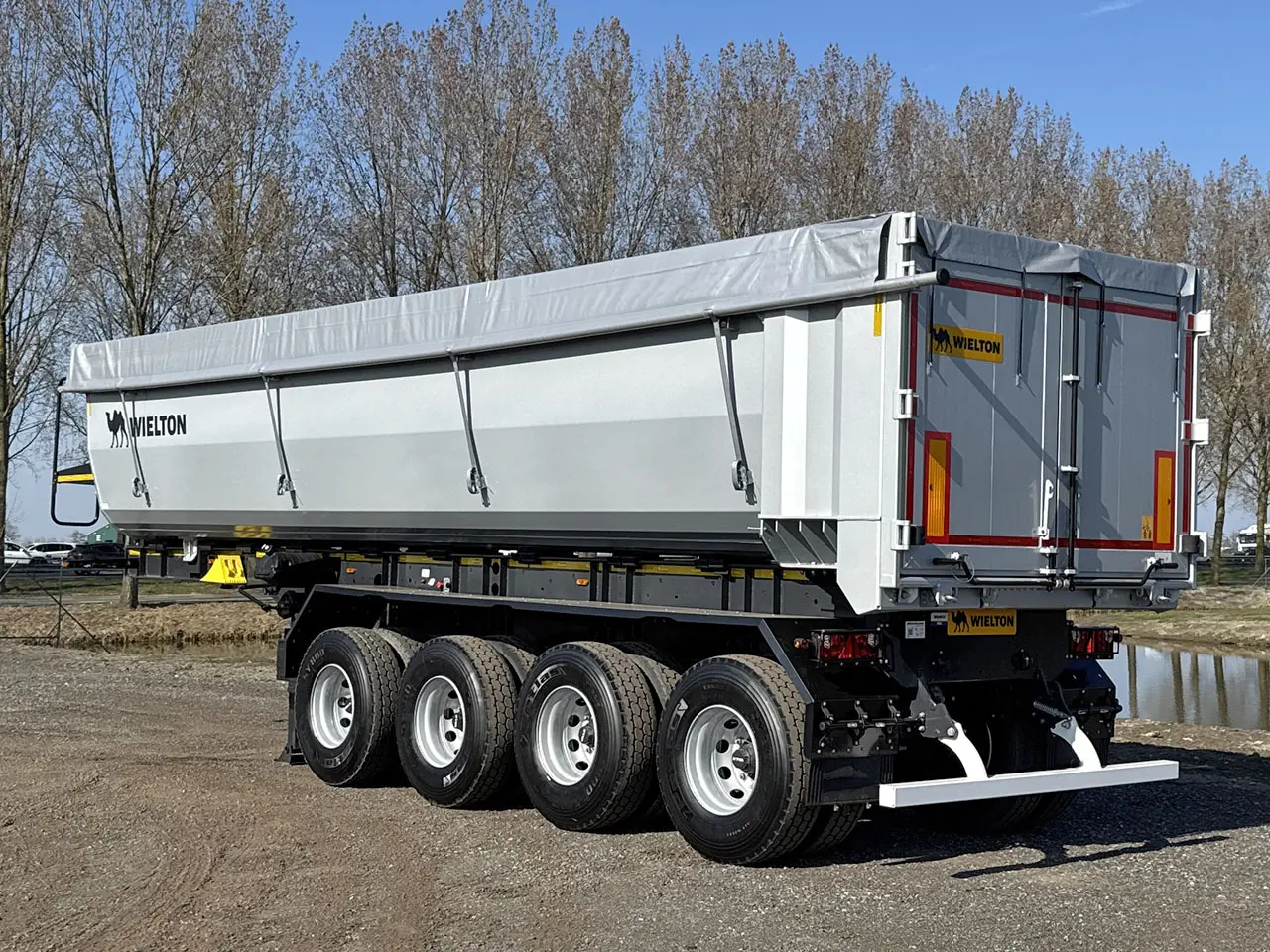 Wielton NW4S Strong Shahel 4-Axle Tipper Trailer 7