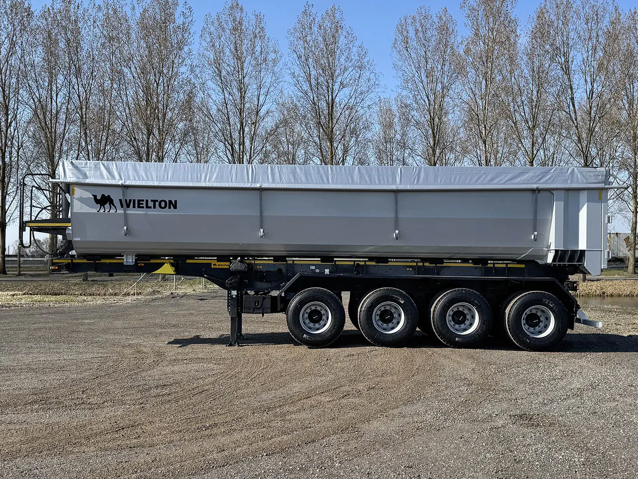 Wielton NW4S Strong Shahel Tipper Trailer 4-Axle 8