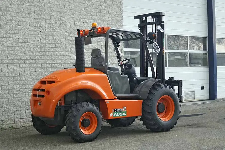 Ausa C350HX4 4x4 Forklift 5