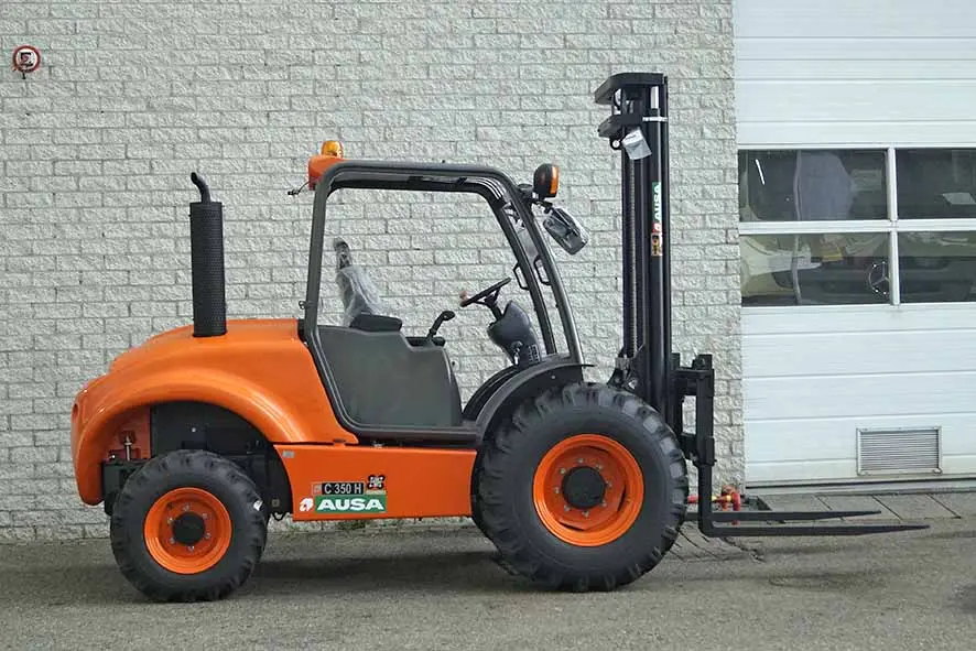 Ausa C350HX4 4x4 Forklift 6