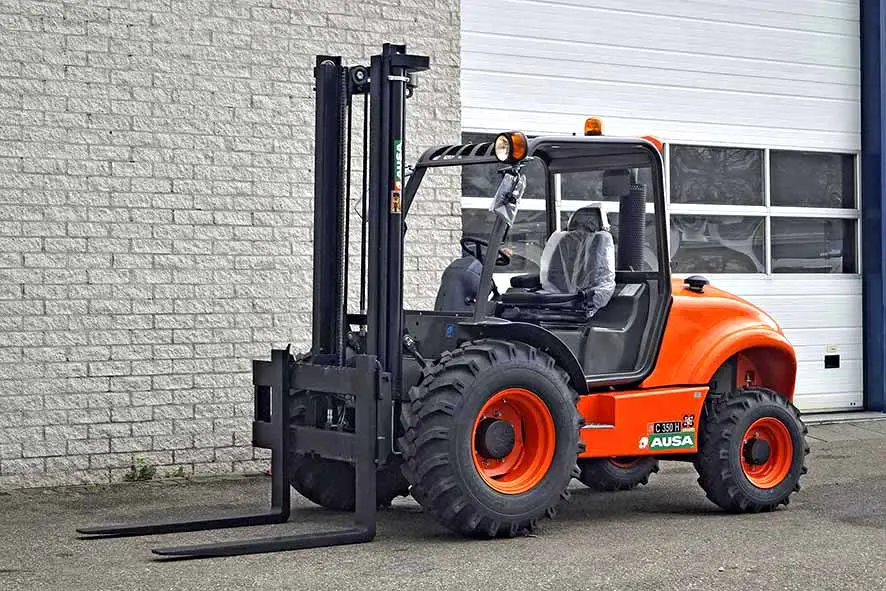 Ausa C350HX4 4x4 Forklift 7