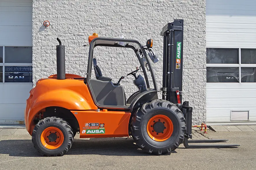 Ausa C500HX4 4x4 Forklift 6