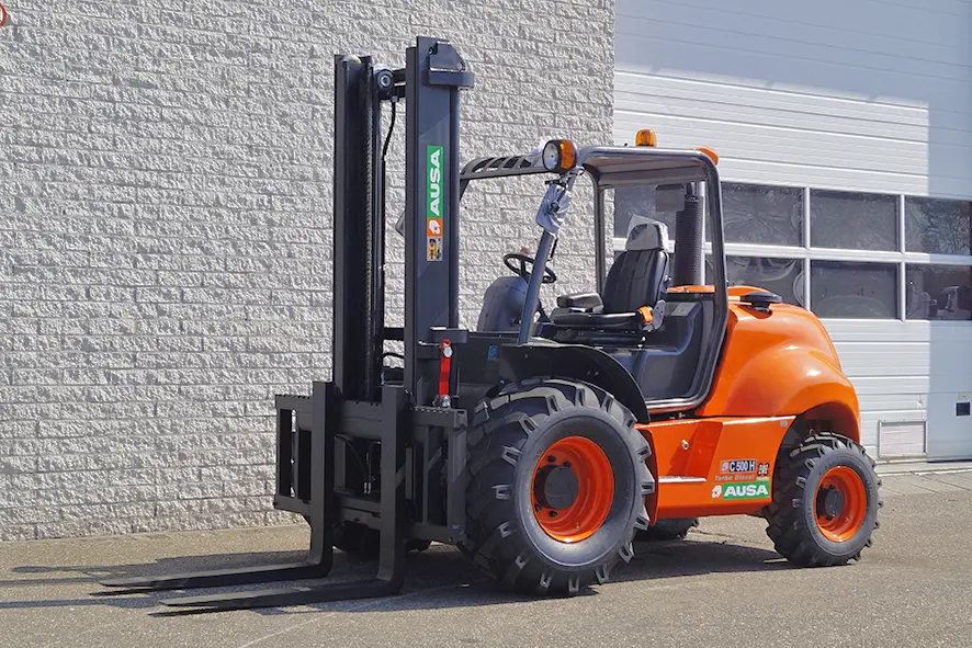 Ausa C500HX4 4x4 Forklift 7