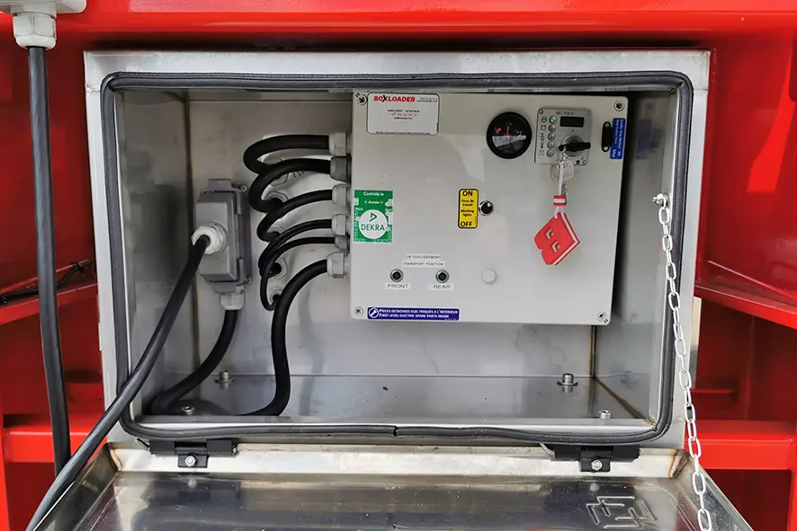 Boxloader HC4020 FHD 3-Axle Container Side Lift Trailer 14