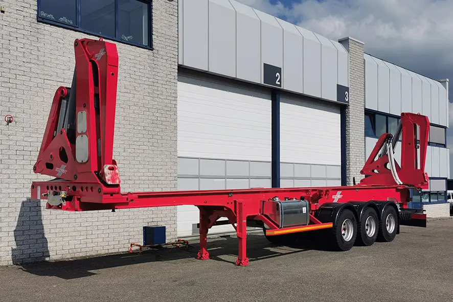 Boxloader HC4020 FHD 3-Axle Container Side Lift Trailer 16