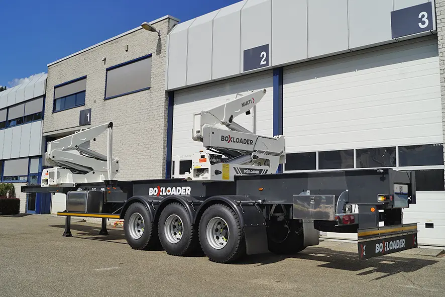 Boxloader Multiloader FHD 3-Axle Container Side Lift Trailer