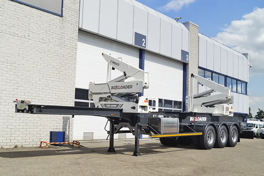 Boxloader Multiloader FHD 3-Axle Container Side Lift Trailer 5