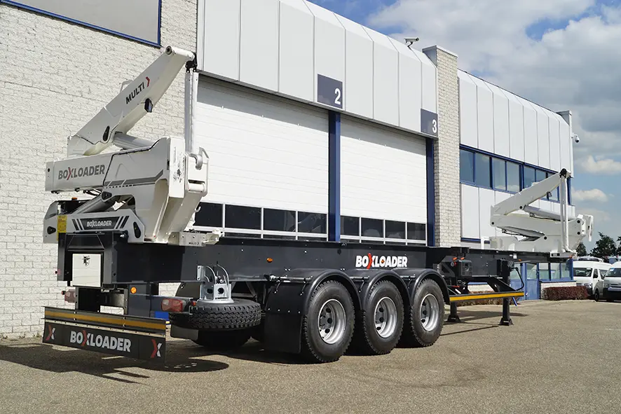 Boxloader Multiloader FHD 3-Axle Container Side Lift Trailer 6