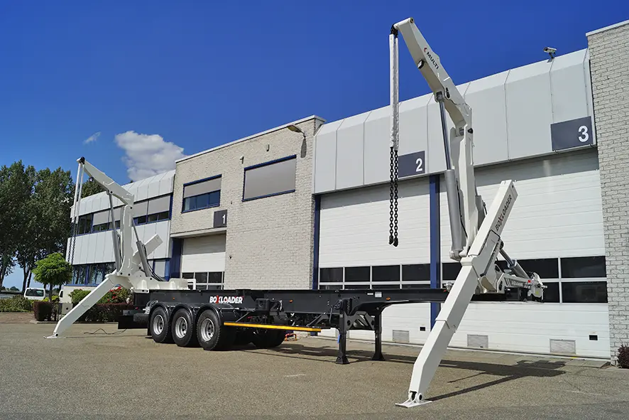 Boxloader Multiloader FHD 3-Axle Container Side Lift Trailer 9