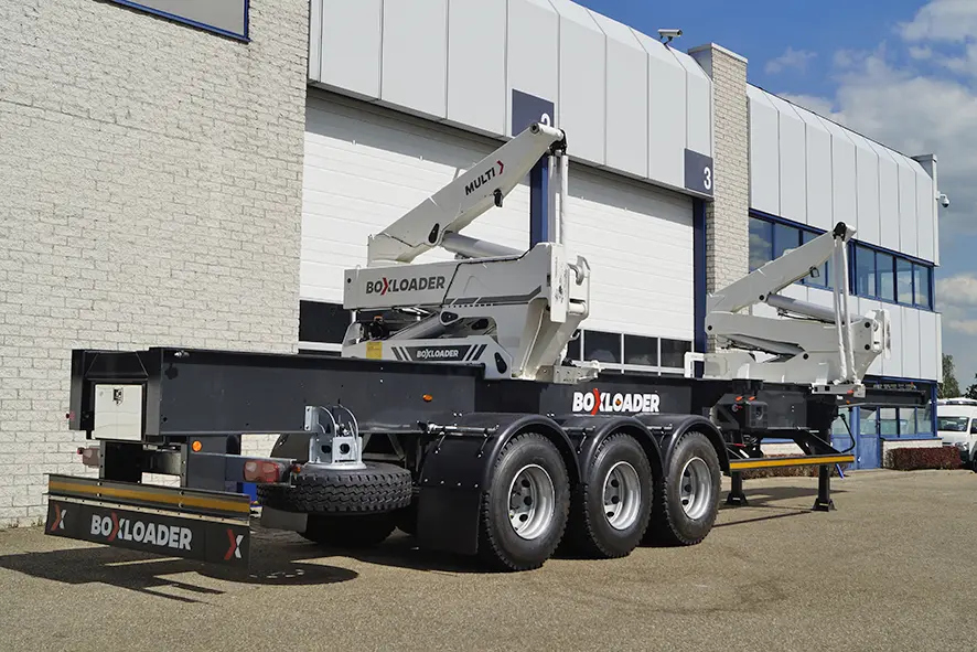 Boxloader Multiloader FHD 3-Axle Container Side Lift Trailer 10
