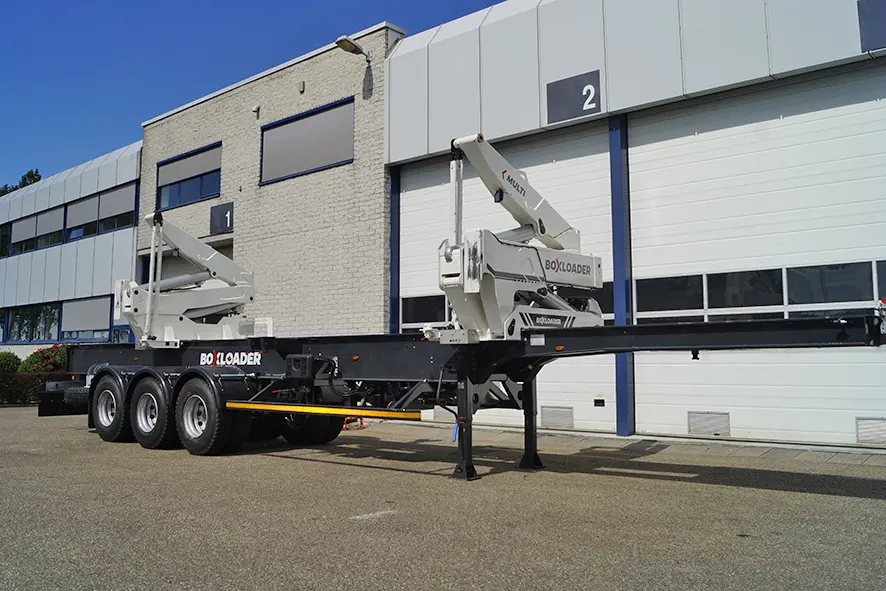 Boxloader Multiloader FHD 3-Axle Container Side Lift Trailer 12