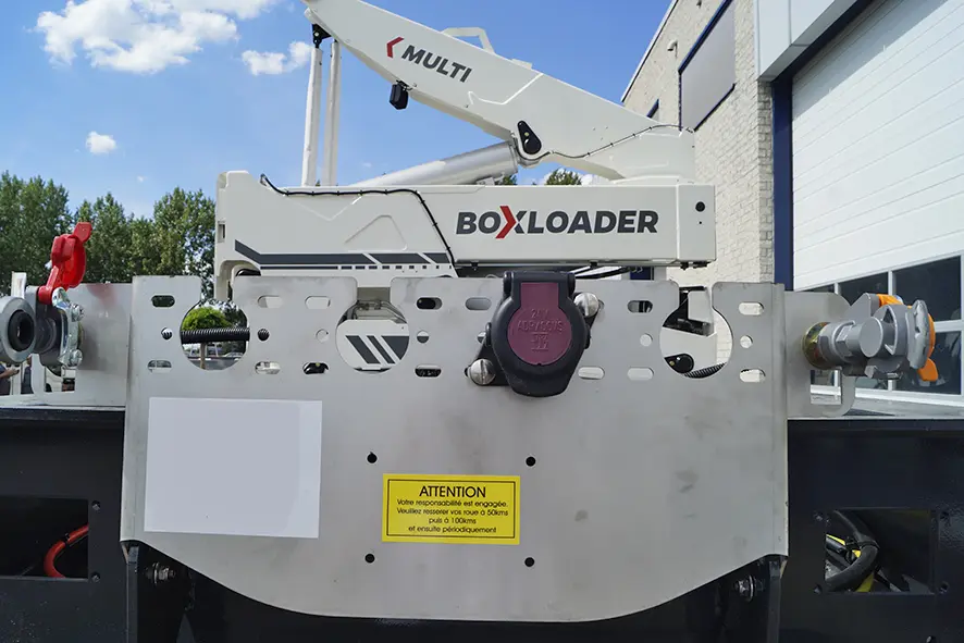 Boxloader Multiloader FHD 3-Axle Container Side Lift Trailer 13