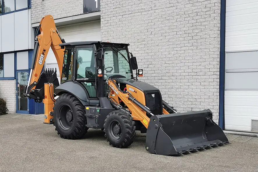 Case 851FX 4x4 Backhoe Loader