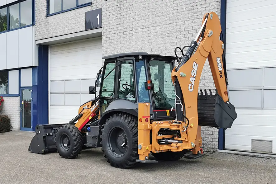 Case 851FX 4x4 Backhoe Loader