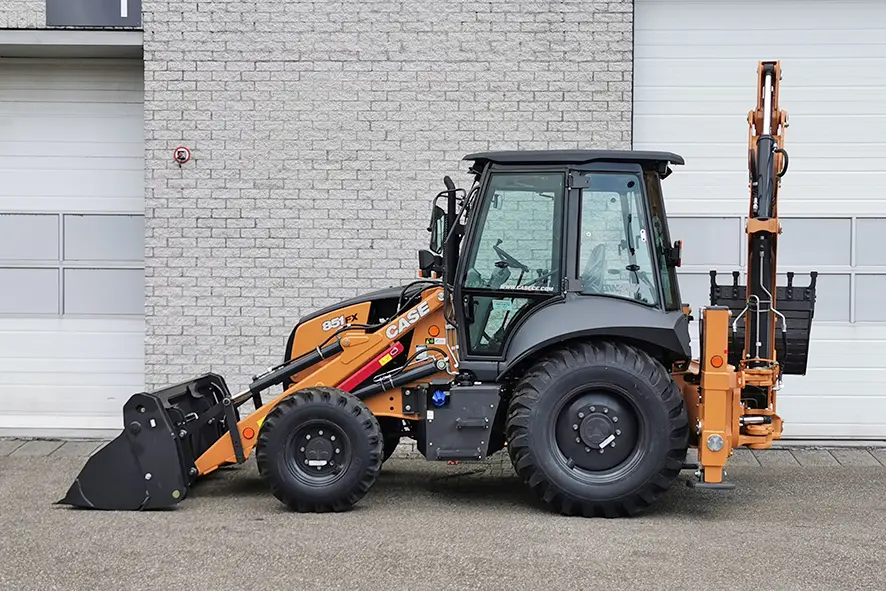 Case 851FX 4x4 Backhoe Loader 4