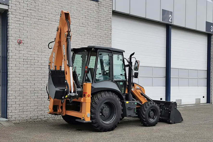 Case 851FX 4x4 Backhoe Loader 5