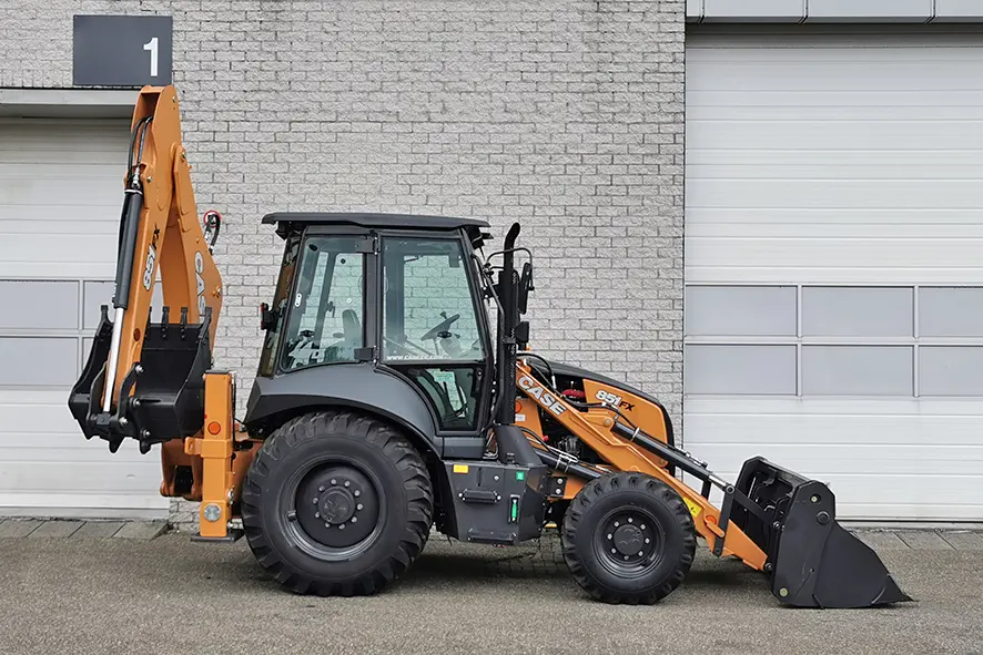 Case 851FX 4x4 Backhoe Loader 6