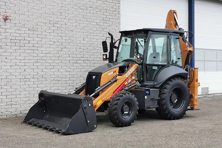 Case 851FX 4x4 Backhoe Loader 7