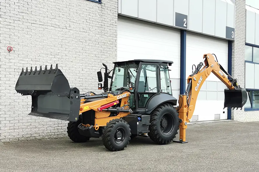 Case 851FX 4x4 Backhoe Loader 12