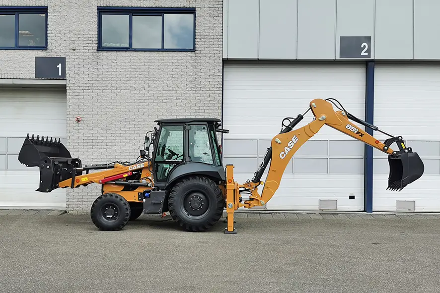 Case 851FX Chargeuse pelleteuse 4x4 13