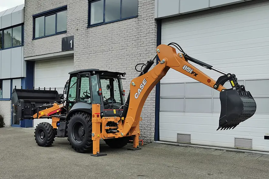 Case 851FX 4x4 Backhoe Loader 14