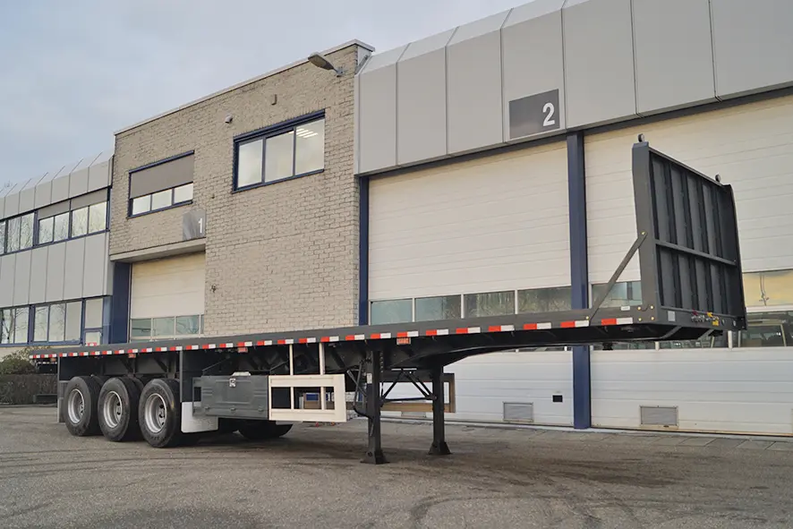 CIMC 40 Container 3-Axle Flatbed Trailer with Twistlock