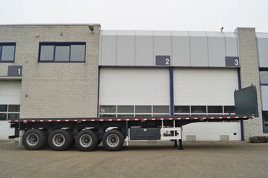 CIMC 40 Container Flatbed Trailer with Twistlock 4-Axle 4