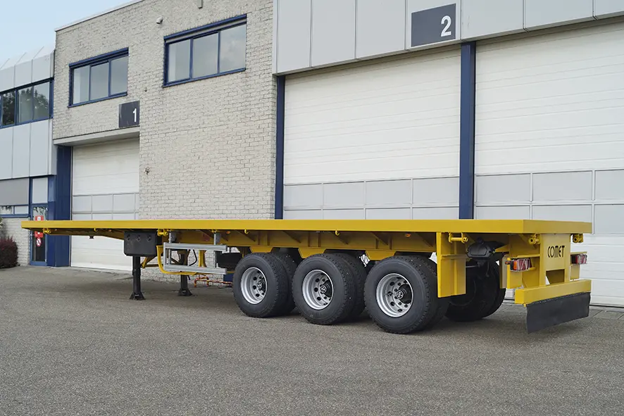 Comet FT-SRP 13.02 3-Axle Flatbed Trailer with Twistlock 2