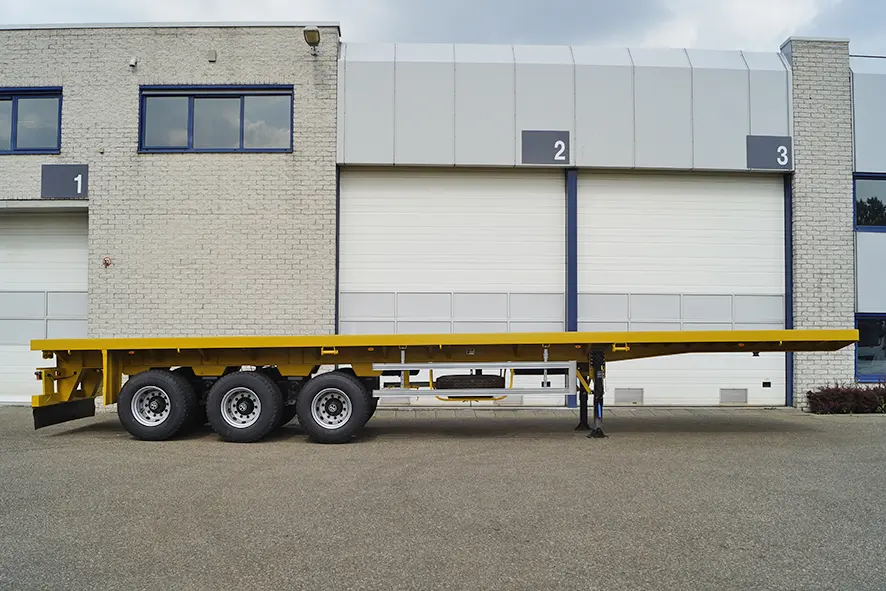 Comet FT-SRP 13.02 Flatbed Trailer with Twistlock 3-Axle 4