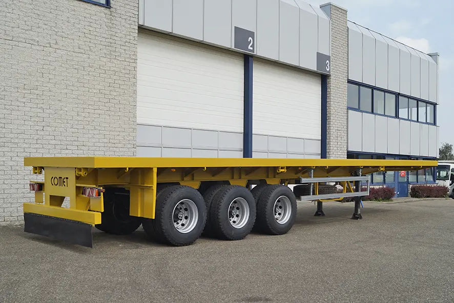 Comet FT-SRP 13.02 Flatbed Trailer with Twistlock 3-Axle 5