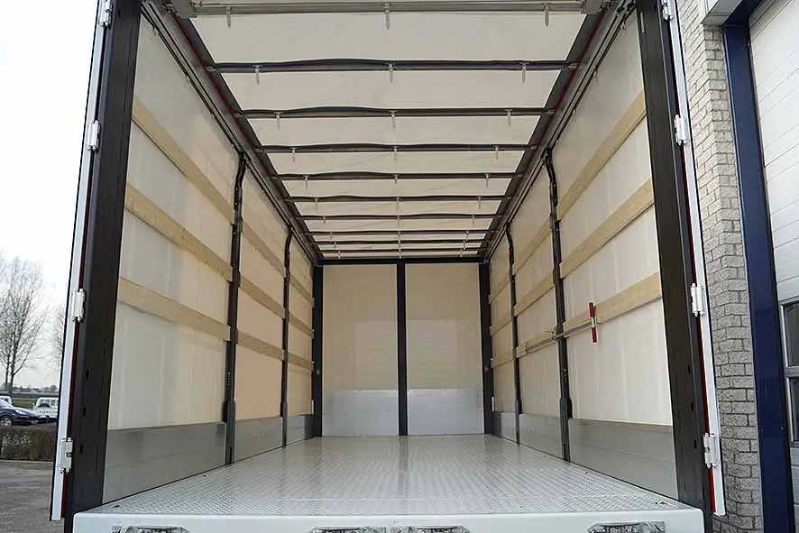 Euromax C3 3-Axle Canvas Box Drawbar Trailer 6