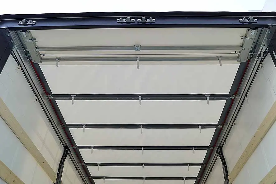 Euromax C3 3-Axle Canvas Box Drawbar Trailer 7