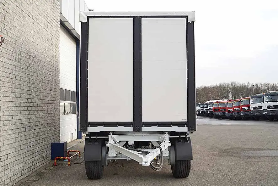 Euromax C3 3-Axle Canvas Box Drawbar Trailer 9