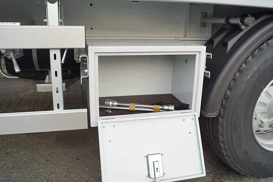 Euromax C3 3-Axle Canvas Box Drawbar Trailer 11