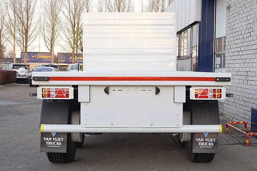 Euromax T3 3-Axle Flatbed Drawbar Trailer 7