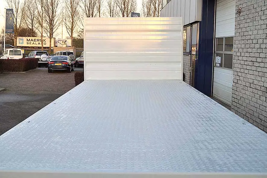 Euromax T3 3-Axle Flatbed Drawbar Trailer 8