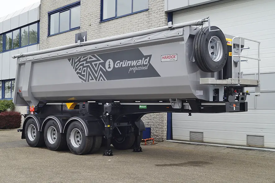 Grunwald TST 31 Tipper Trailer 3-Axle