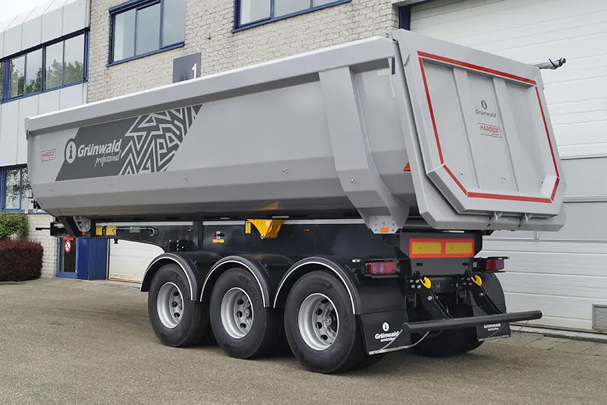 Grunwald TST 31 Tipper Trailer 3-Axle 2