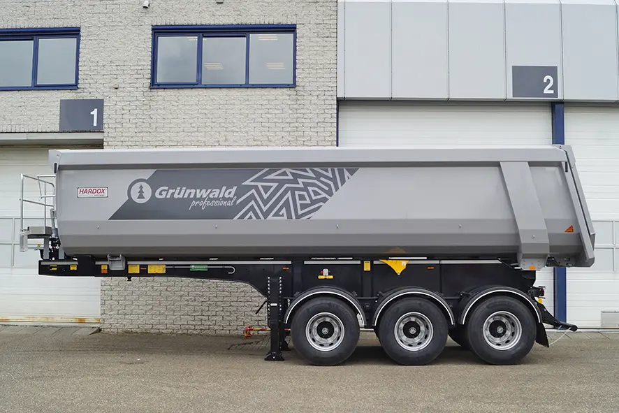 Grunwald TST 31 Tipper Trailer 3-Axle 3