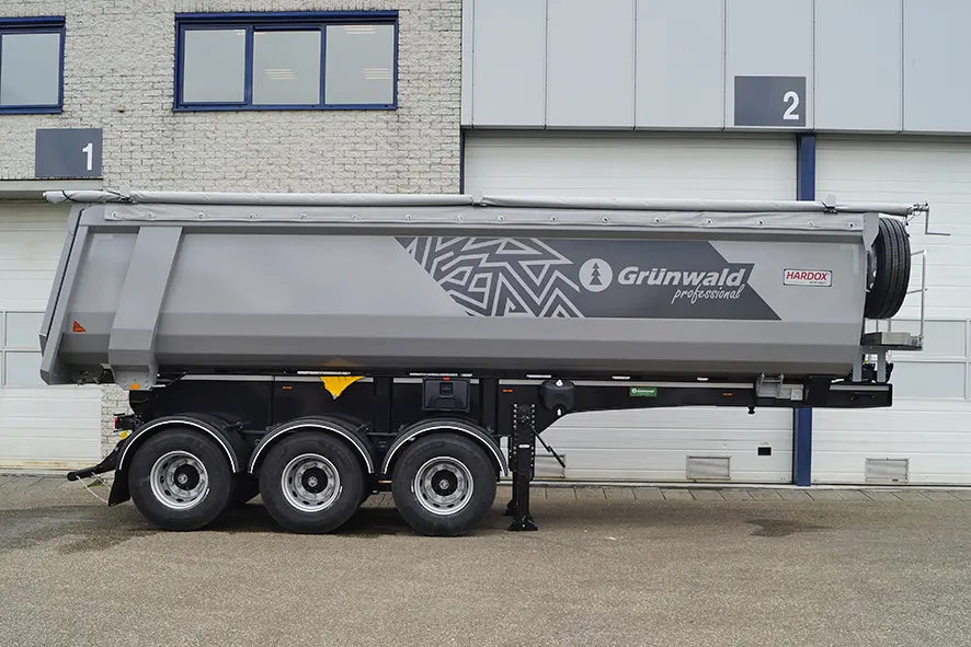 Grunwald TST 31 3-Axle Tipper Trailer 4