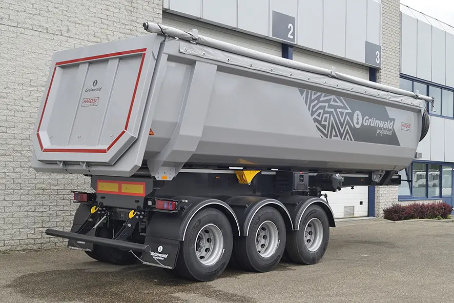 Grunwald TST 31 Tipper Trailer 3-Axle 5