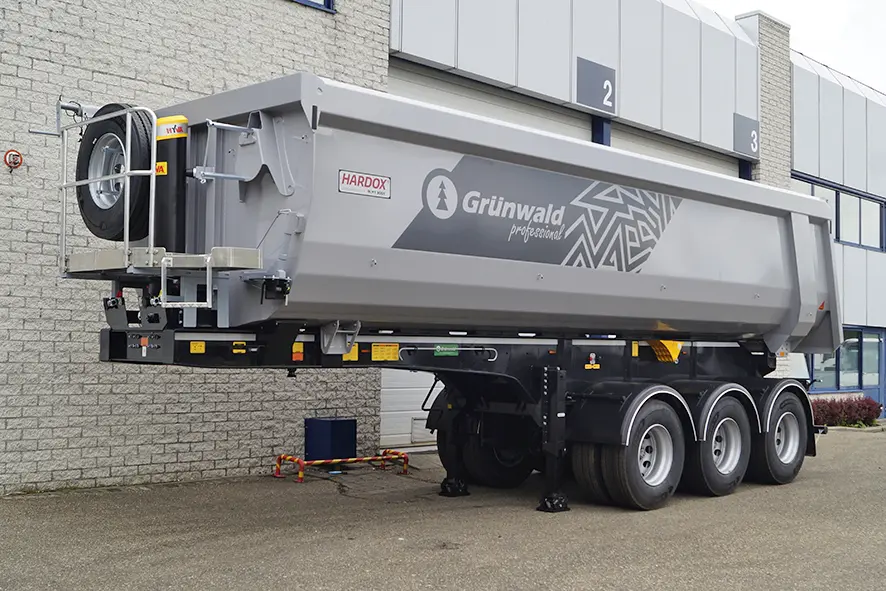 Grunwald TST 31 3-Axle Tipper Trailer 6