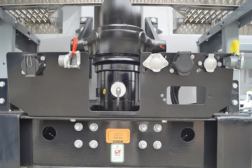 Grunwald TST 31 3-Essieux Semi-remorque benne 8