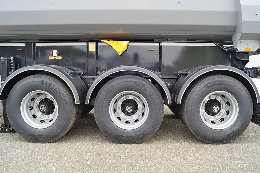 Grunwald TST 31 Tipper Trailer 3-Axle 10