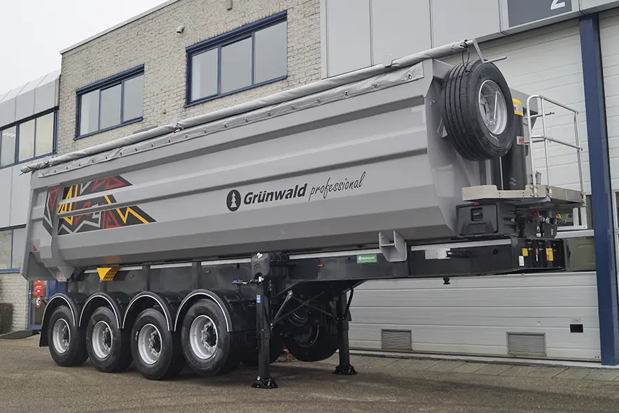 Grunwald TST 38 4-Axle Tipper Trailer