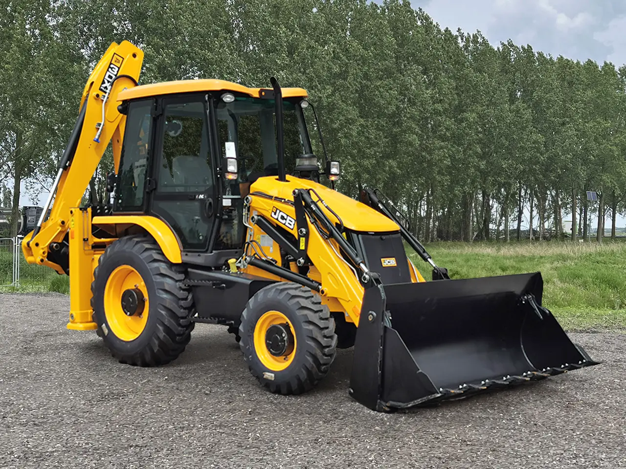 JCB 3DX Plus Chargeuse pelleteuse 4x4