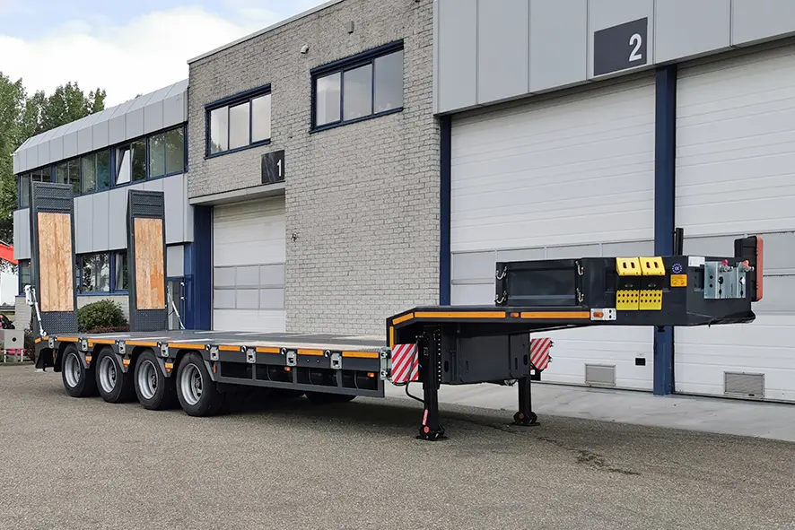 Lider LD07 4-Axle Low Bed Trailer