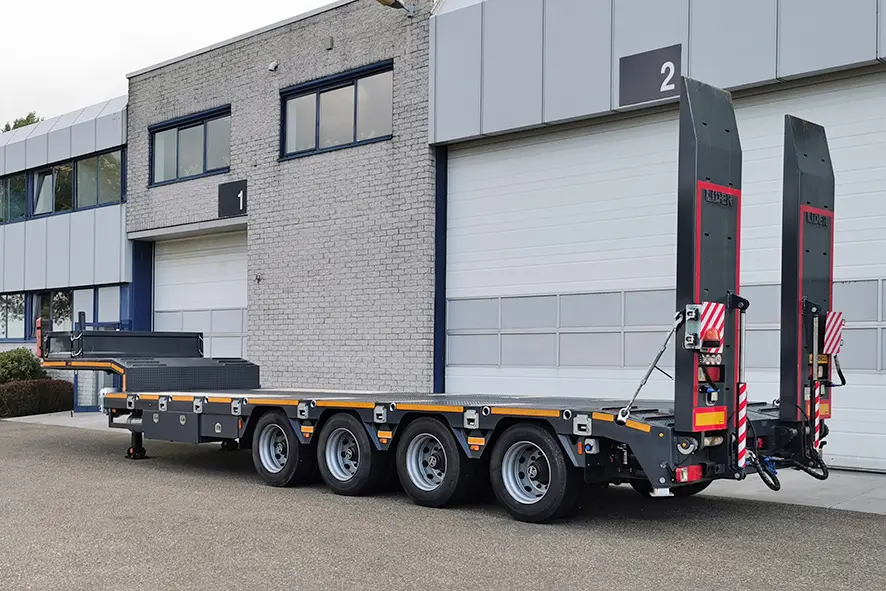 Lider LD07 4-Axle Low Bed Trailer