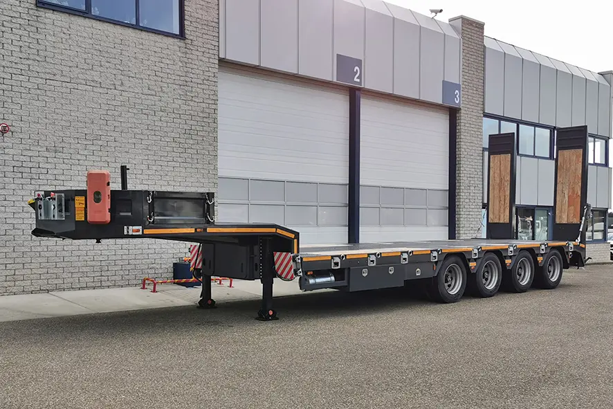 Lider LD07 Low Bed Trailer 4-Axle 4