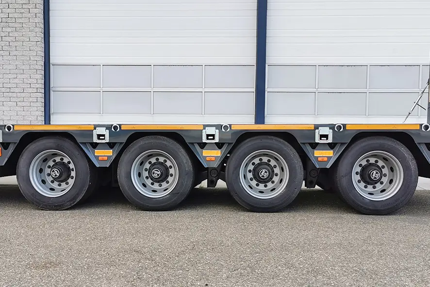 Lider LD07 4-Axle Low Bed Trailer 8